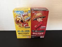 ワンピースカード　受け継がれる意思　神の島の冒険　各1box テープカット済み