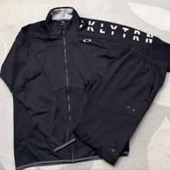 オークリーOAKLEYジャージ上下セット2XLブラックのサムネイル