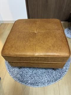 オットマン(別に出品している3人掛けソファとセットになるものです