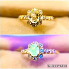 オパール界一の希少石☆鮮やかなミュラーズオパール】ハイアライト