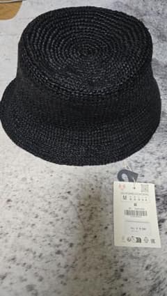ZARA MAN EDITION　ブラックハット　タグ付き