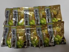 忍者めし 鉄の鎧 マスカット味 10袋セットのサムネイル