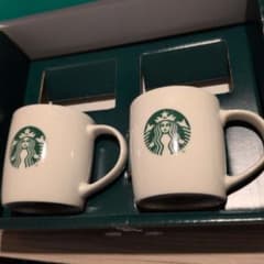 【新品未使用】スターバックス　ロゴ入り　マグカップ　2個セット　スタバ