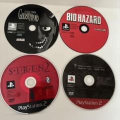 PS2 PS ゲームソフト 4本セット まとめ売りのサムネイル