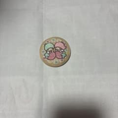 リトルツインスターズ 刺繍缶バッジのサムネイル