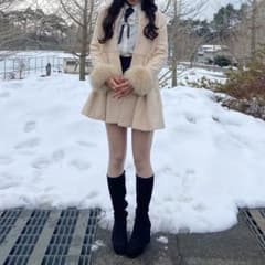 【本人着画あり】dazzlin コート ミニ丈のサムネイル