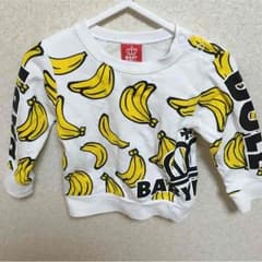 BABYDOLL バナナ トレーナー 80のサムネイル