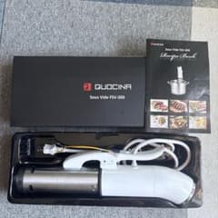 FUKAI QUOCINA 低温調理器 FSV-300 フカイ レシピ付き - メルカリ