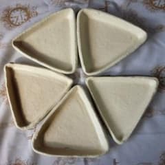 三角小皿　五枚セットのサムネイル