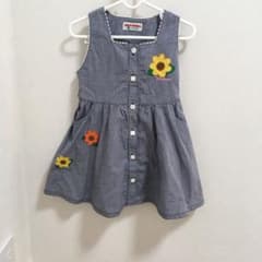 【美品】ミキハウス ワンピースのサムネイル