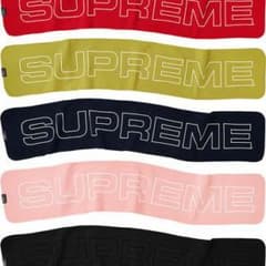 Supreme Polartec® Logo Scarf blackのサムネイル