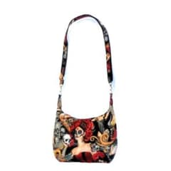 ファスナーショルダー】◇アレキサンダーヘンリー◇Las Elegantes◇黒
