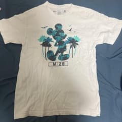 Disney 미키 마우스 T 셔츠 화이트 블루