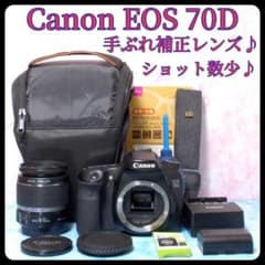Canon EOS 70D◎スマホ転送OK◎一眼レフカメラ◎ショット数少 - メルカリ