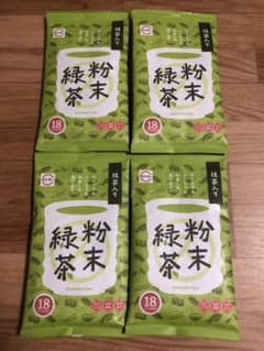 【4袋セット】スシロー 抹茶入り粉末緑茶 18本入のサムネイル