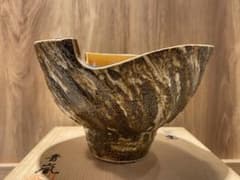 花瓶 陶器 紫雲 青嵐 お椀 木箱入り 茶道具 - メルカリ