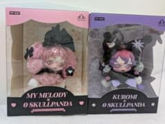 【全て未開封】スカルパンダXG クロミ マイメロ ラブブ　4体セット POPMART SKULLPANDA XG マイメロディ クロミ セット スカルパンダ