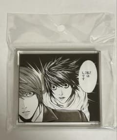 DEATH NOTE 데스 노트 야가미 츠키 & L 컷 플레이트 스탠드