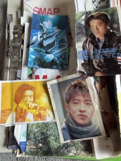SMAP ファン作成 スクラップブック 木村拓哉 多め 90年代雑誌切り抜き