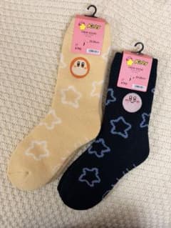 GUコラボカービィ刺繍ルームソックス 2足セットのサムネイル