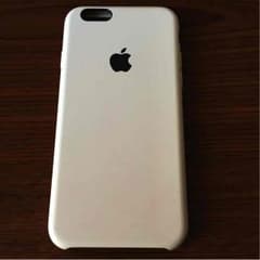 iPhone6s 純正シリコンケース 白のサムネイル