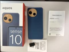 SHARP AQUOS sense10 SIMフリー版 128GBデニムネイビー - メルカリ