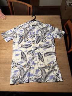 DIESEL ボタニカル柄 アロハシャツLサイズのサムネイル