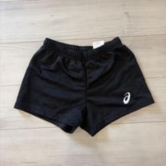 アシックスジャパン バレーボールパンツ M 黒のサムネイル