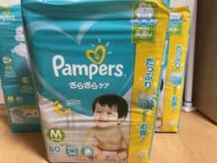 P&G パンパース テープ ウルトラジャンボ M 80枚入×3のサムネイル