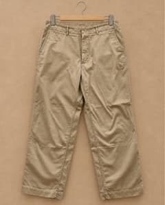 nanamica 2022AW ワイドチノパンツ カーキ 32 SUCF913