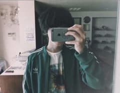 希少　adidas originals グリーン　ジャージ　vintageのサムネイル