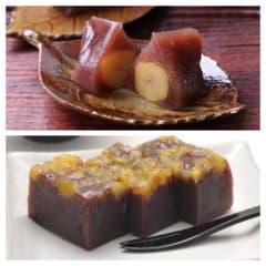 【 ✨贅沢栗蒸し羊羹2種✨叶 匠壽庵 他 ✨『栗山家』 & 『栗蒸し羊羹』✨】のサムネイル