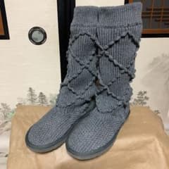 UGG ニットブーツ グレー 37のサムネイル
