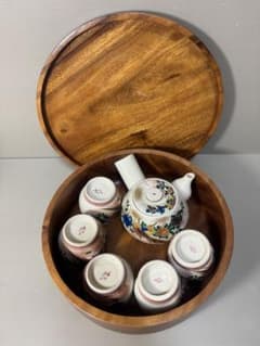 2256 九谷焼　茶器セット　急須1客　湯呑5客　茶櫃付き m96027489690_1.jpg?1724912795