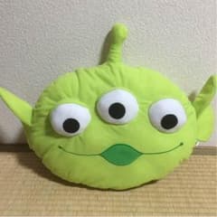 リトルグリーンメン クッションのサムネイル