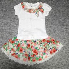値下げ・かわいい。花柄のセットアップのサムネイル