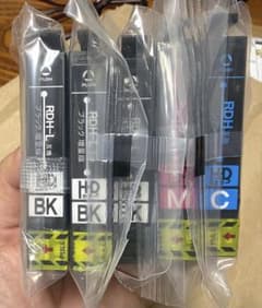 エプソン プリンターインク RDH-4CL （リコーダー） 黒2、赤1、青1のサムネイル