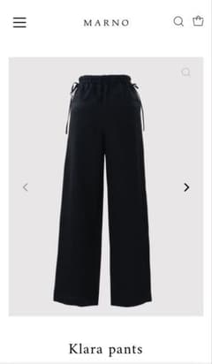 marno Klara pants black - メルカリ