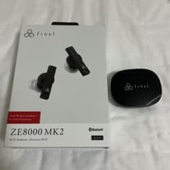 final ZE8000 MK2 ブラック 完全ワイヤレスイヤホン - メルカリ