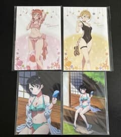 ⭐️ 【春光乍泄】 海外製カード　SSRシリーズ　美少女　まとめ売り 彼女、お借りします カード ブロマイド 七海麻美 更科瑠夏 桜沢墨