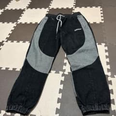SAPEur デニムトラックパンツ L ブラックのサムネイル