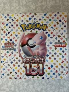 ポケモンカードゲーム ポケモンカード151 未開封BOXのサムネイル
