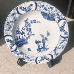 クレイユモントロー　JAPON フランスアンティーク食器　アンティークプレート クレイユモントロー JAPON フランスアンティーク食器 アンティーク