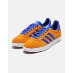 29.5】adidas gazelle オレンジ 青 ブルー - メルカリ