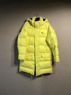 PUMA イエロー ダウンジャケット ネオンカラー 完売 - メルカリ