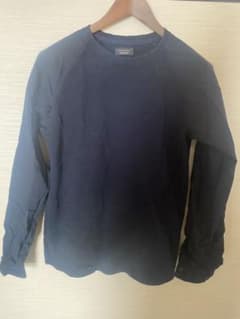 ZARA MAN ネイビー 長袖カットソーのサムネイル