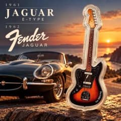 限定品2024 フェンダー ジャガー ギター 銀貨 PAMP製 Fender公式