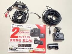 ドラレコ　ユピテル　前後カメラ　ドライブレコーダー　Y−200Rのサムネイル