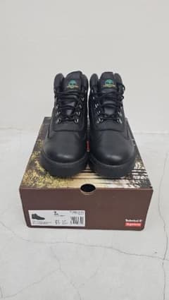 Supreme x Timberland Field Boot Black
