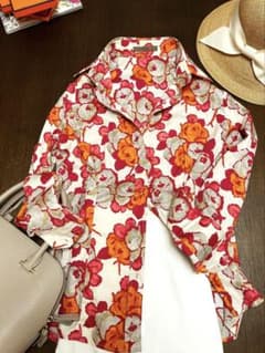 美品 ETRO エトロ フラワー柄 長袖シャツ 洗える 44 イタリア製 L相当 美品 ETRO エトロ フラワー柄 長袖シャツ イタリア製 L相当 - メルカリ
